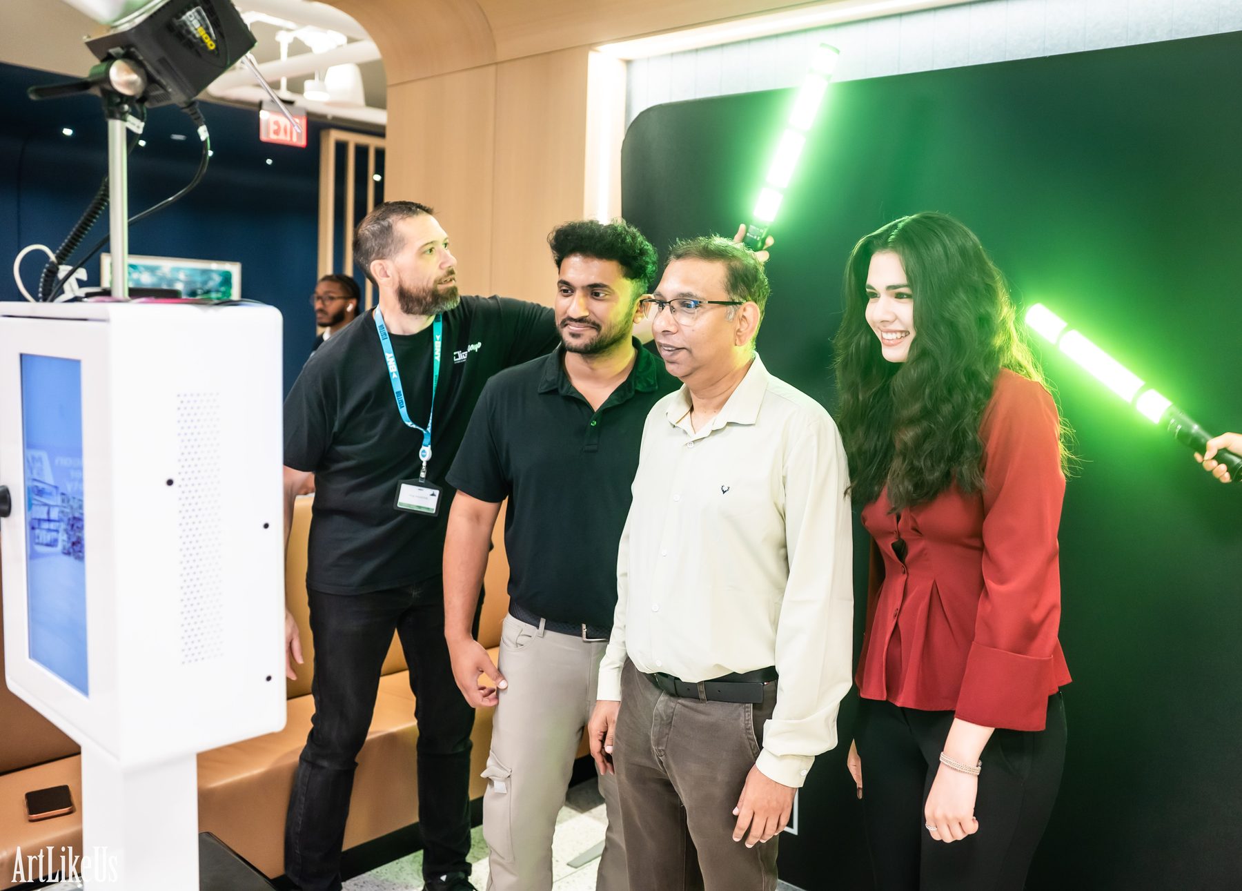 A recent DigiBooths photo experience at a Chicago event