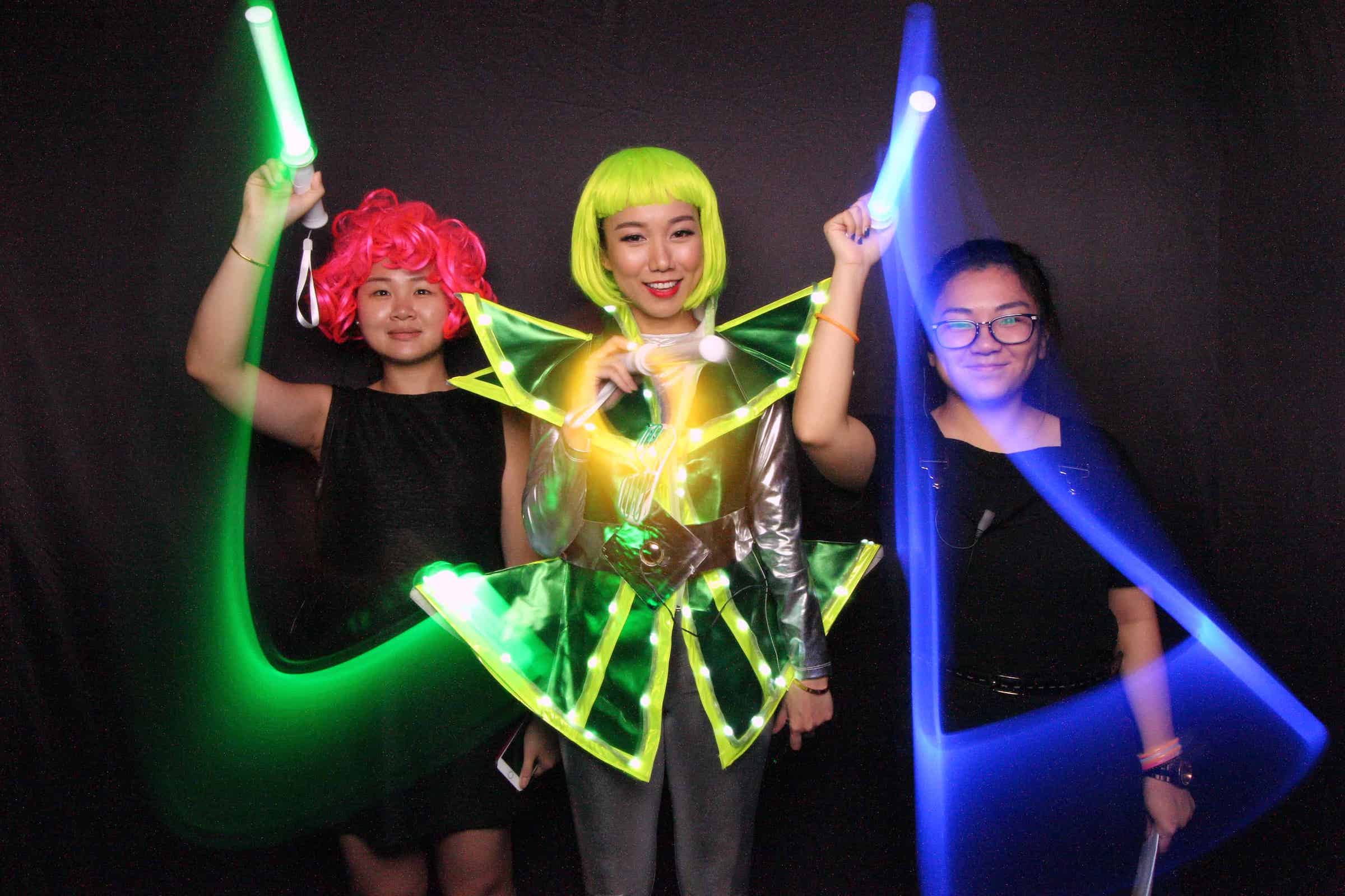 Light Painting Booth