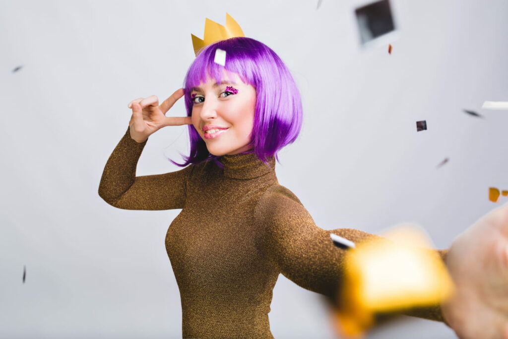A woman posing for a photo