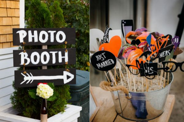 Types of photo booth setup.