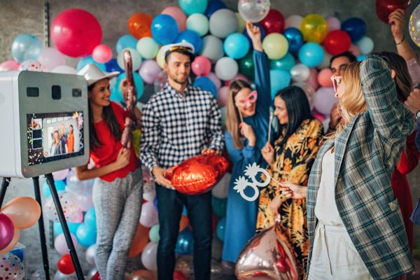 A GIF photo booth capturing fun moments.